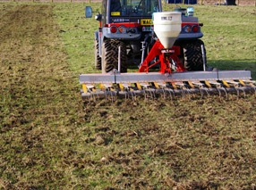 Chain Harrowing or Scarifying